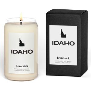 Homesick Scented Candle Idaho - Scents of Spruce Needles, Cinnamon 13.75 oz